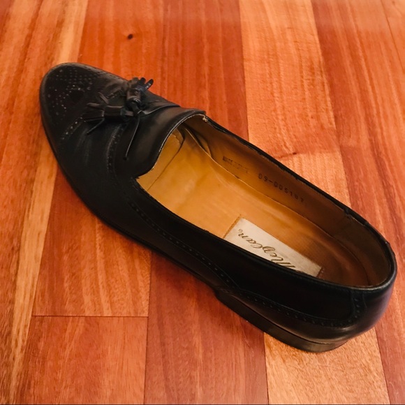 Black Mezlan Loafers/ slip ons - Picture 3 of 7